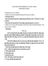 Đề thi khảo sát giữa học kì II Tiếng việt lớp 2